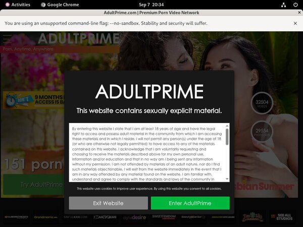 Adult Prime Member Access