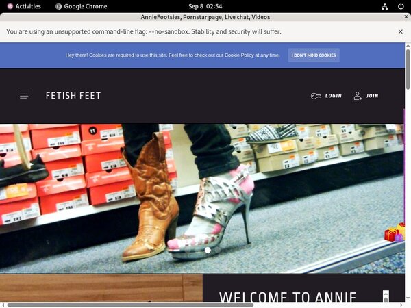 AnnieFootsies Free User