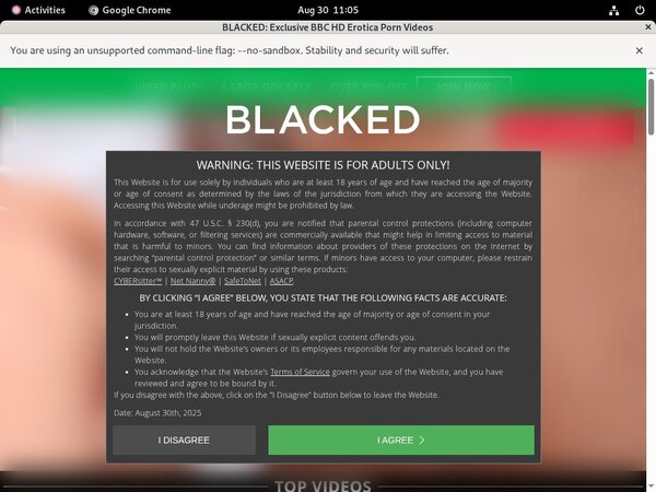 Blacked Day Trial