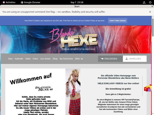 BlondeHexe Scenes