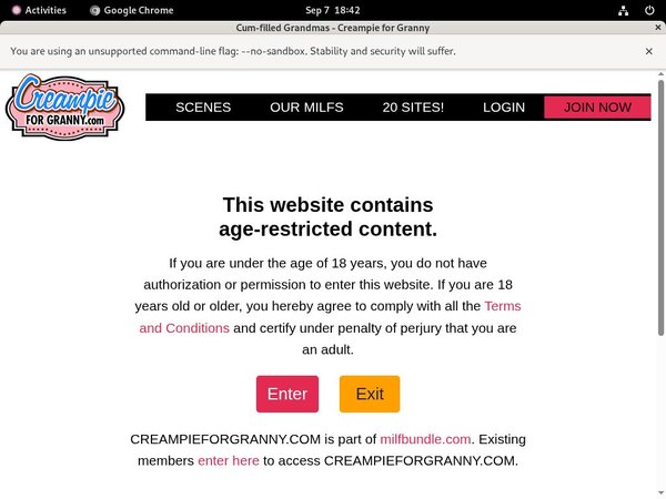 Creampie For Granny Sex
