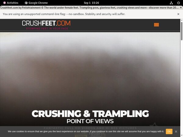 Crush Feet Promo