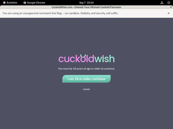 Cuckoldwish.com Discount 50%