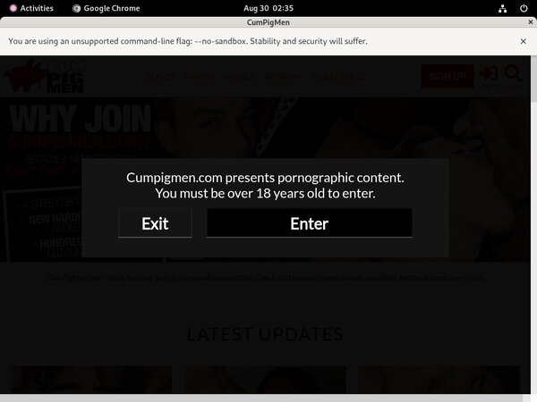 Cumpigmen.com Premium Acc