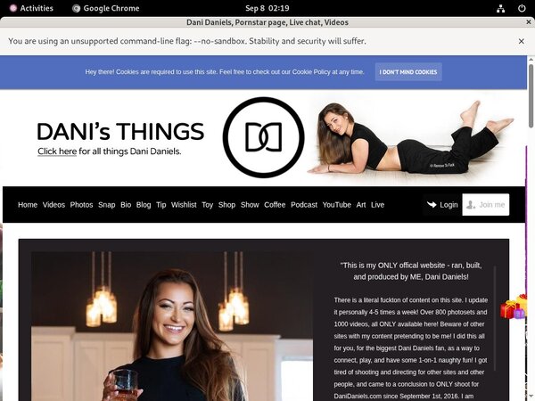 Dani Daniels Premium Free Account