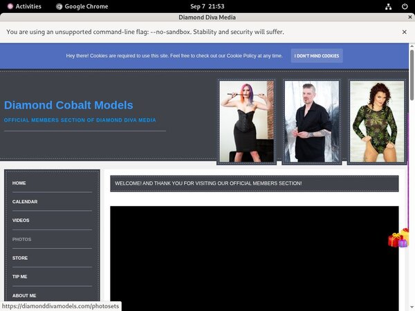 Diamonddivamodels.com Trial Sign Up