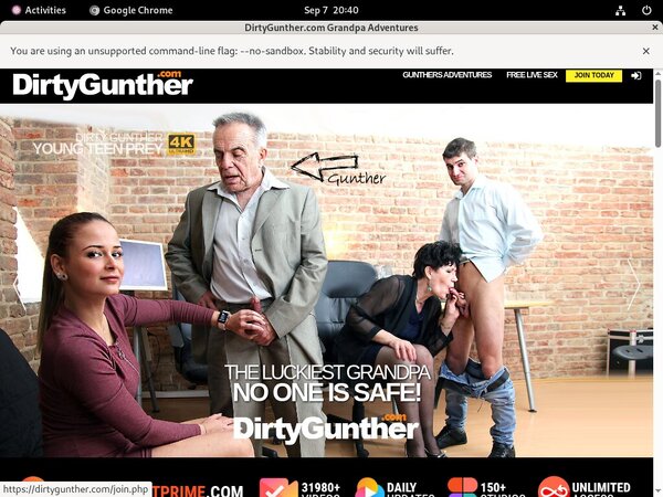 Dirty Gunther Home Page