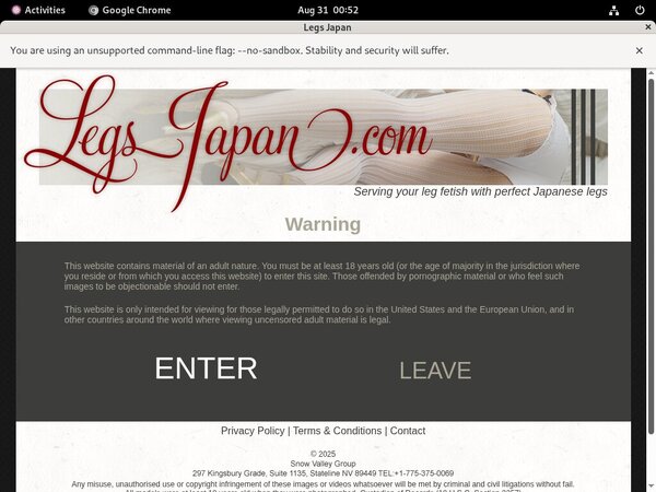 Discount Code Legsjapan.com