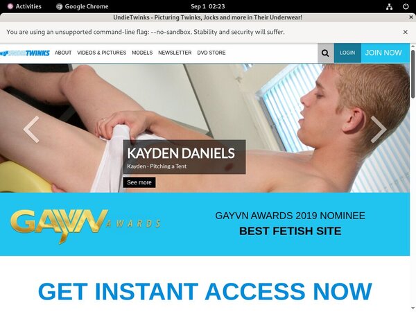 Discount Offer Undie Twinks