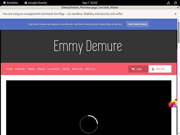 Emmy Demure Epoch Page