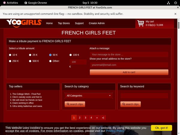 FRENCH GIRLS FEET Discount Join Page