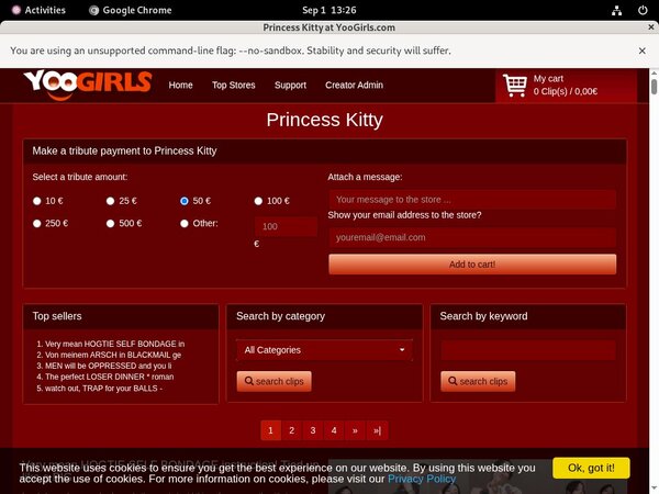 Free Acc For Princess Kitty