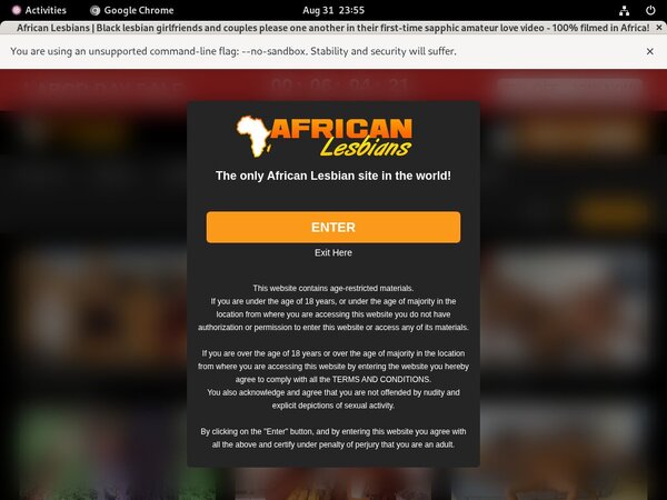 Free Accounts Africanlesbians.com