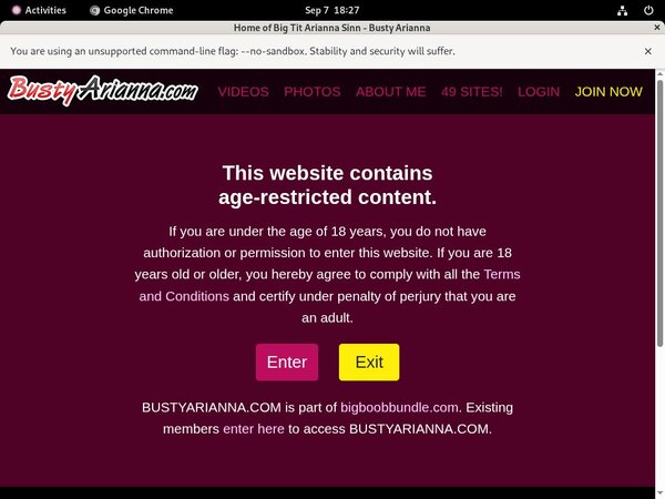 Free Busty Arianna Discount Offer