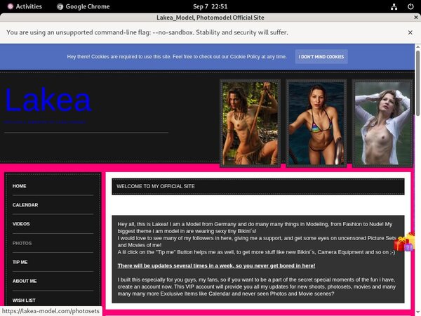 Free Lakea-model.com User