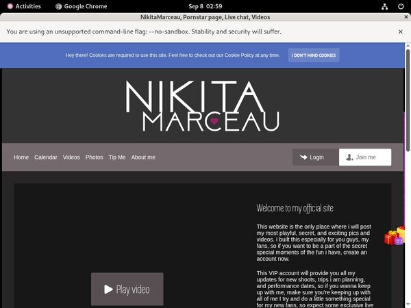 Free Nikitamarceau.modelcentro.com Passwords