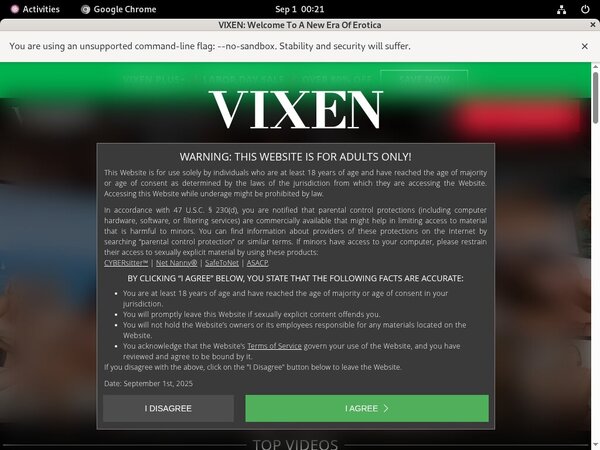 Free Vixen.com Account New