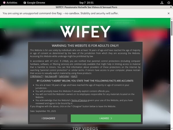 Free Wifey Trial Membership