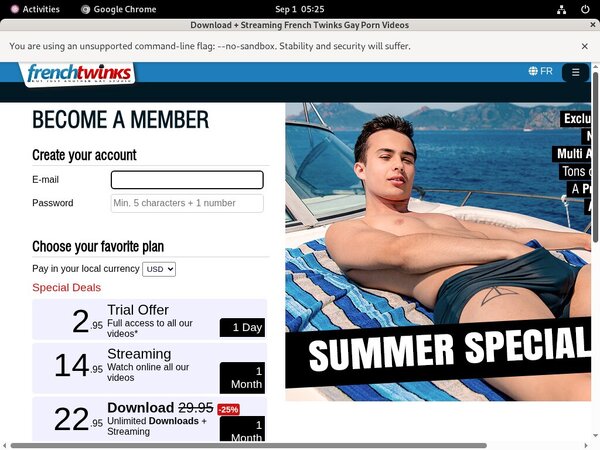 French-twinks.com Clip Cash