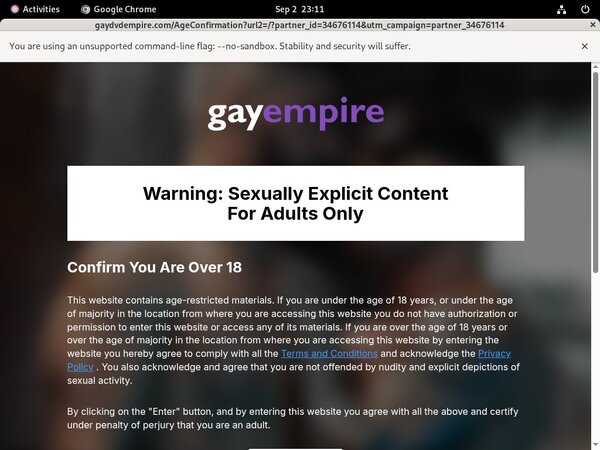 Gay Empire Debit Card