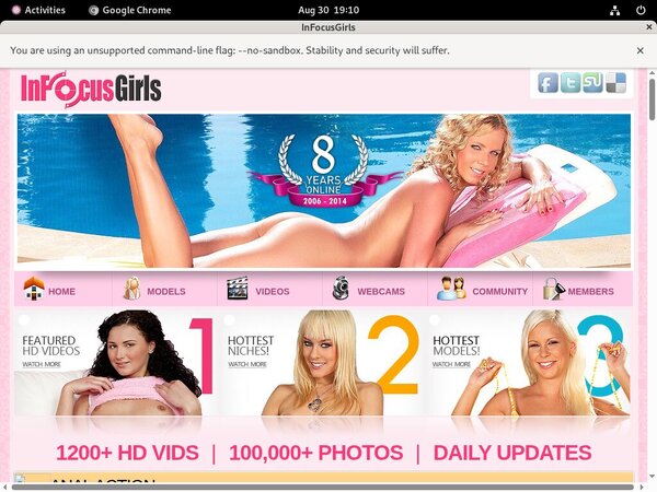 Infocusgirls.com Full Website