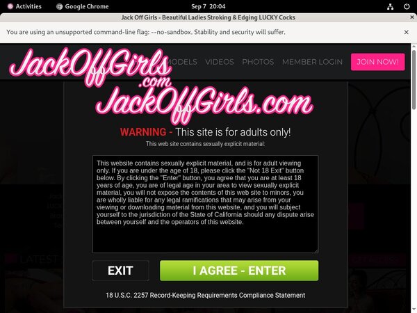 Jack Off Girls Coupon Jack Off Girls Coupon