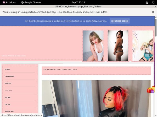 Kira Kitana Hacked Password