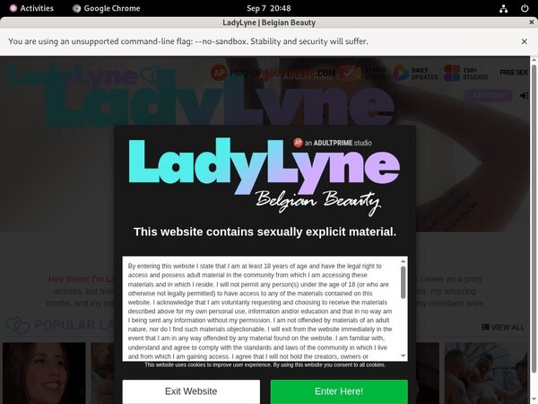 Ladylyne Passwords