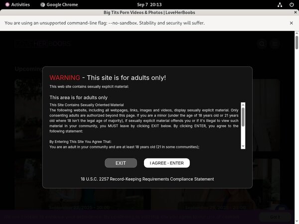 Loveherboobs.com Accounts And Passwords