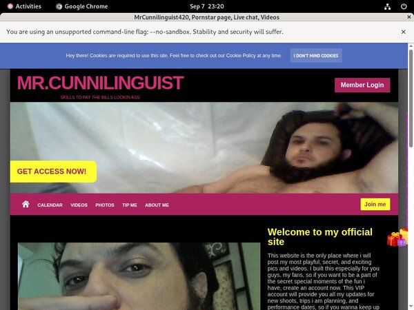 MrCunnilinguist420 Premium Free Account MrCunnilinguist420 Premium Free Account
