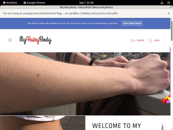 My Hairy Body Solo