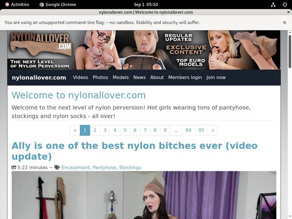 Nylon All Over Wife