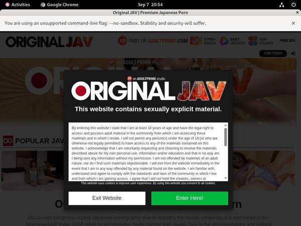 Original JAV Renew Subscription
