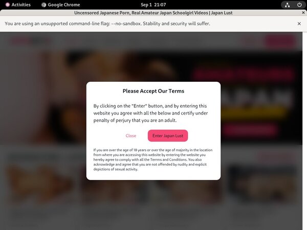 Password For JapanLust