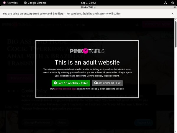 PinkO TGirls Join By EU Debit