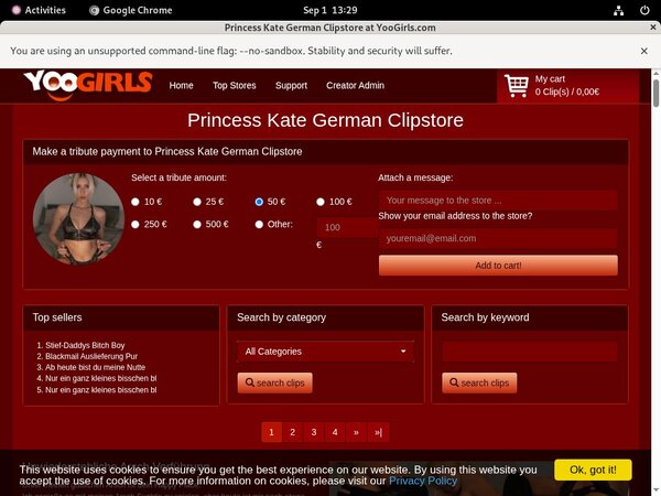 Princess Kate German With SEPA