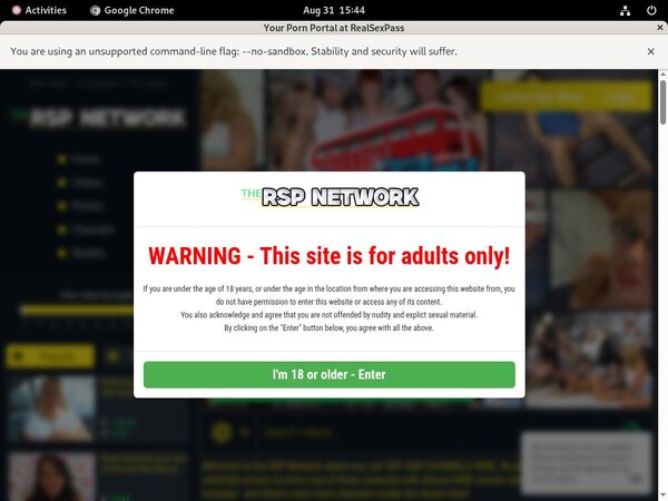 Real Sex Pass Sets