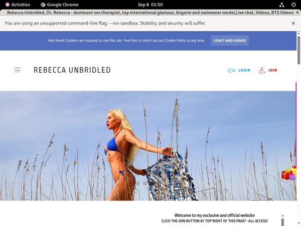 Rebeccaunbridled.com Pass Free