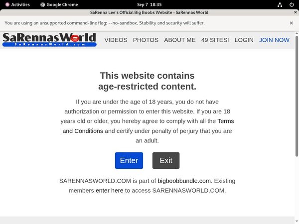 SaRennas World Discount Join