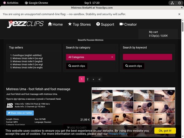 Special MistressStellami Discount Deal
