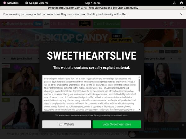 Sweetheartslive.com Discount Vendo Sweetheartslive.com Discount Vendo