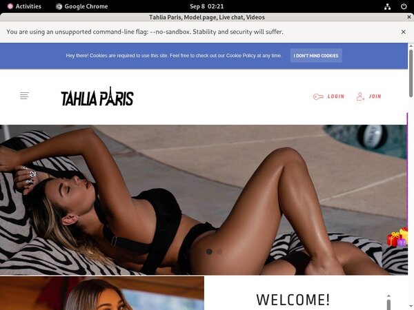 Tahlia Paris With Paypal