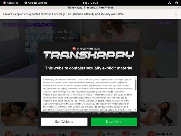 Trans Happy Fuck