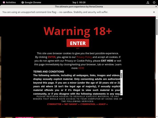 Verso Cinema Accounts Passwords