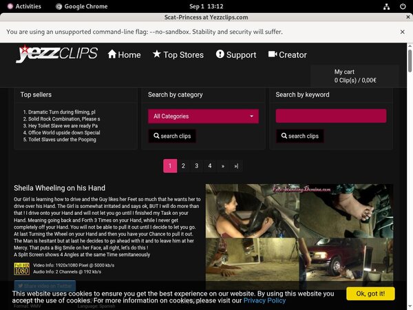 Yezzclips.com With Pay Safe Card