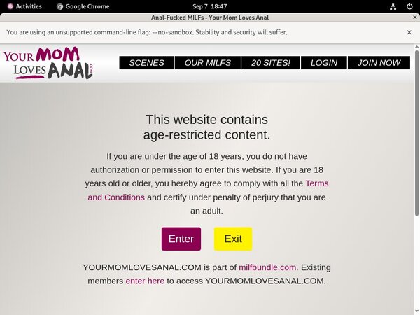 Yourmomlovesanal Join By EU Debit