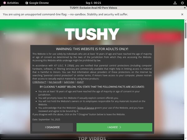 Tushy With Mastercard
