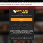African Lesbians Users