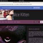 Alice Kitten Password List Alice Kitten Password List