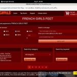 Free Users For FRENCHGIRLSFEET